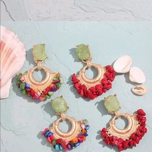 Statement earrings